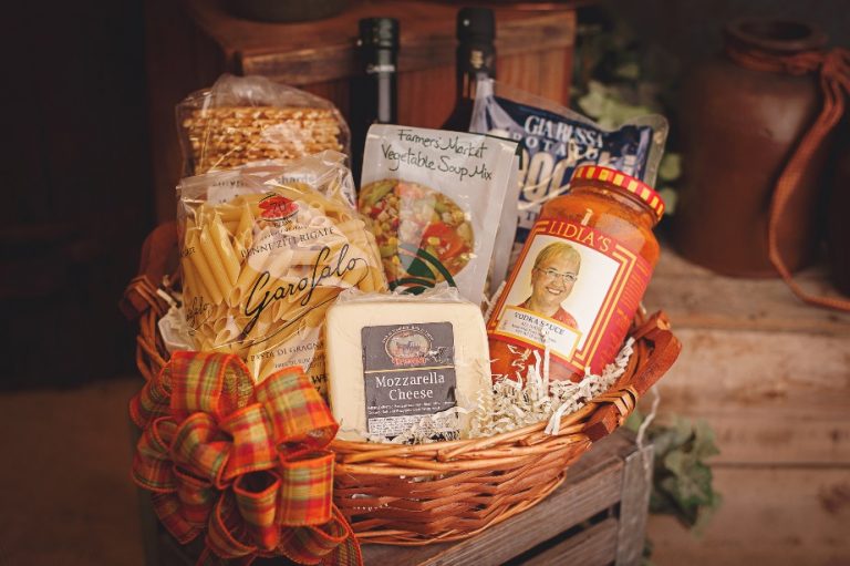 Italian Dinner Basket UPS Linvilla Orchards
