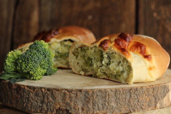 Broccoli & Cheese Stuffed Bread