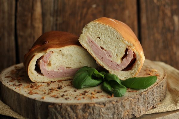 Ham & Cheese Stuffed Bread