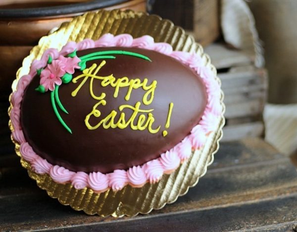 Large Choc Egg Pink22 bakery