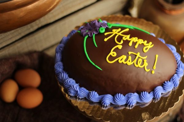 Large Choc Egg Purple 23 bakery