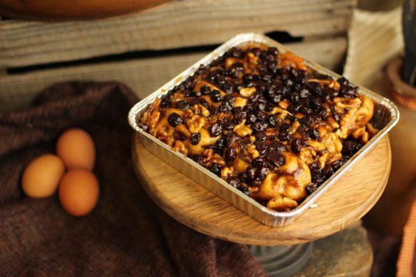 Sticky Buns with Raisins and Walnuts