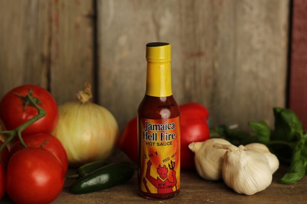 Jamaica hell fire hot sauce