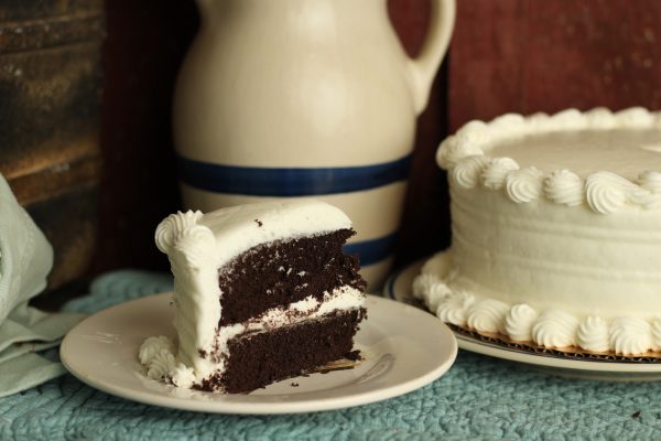 choc cake, van icing bakery