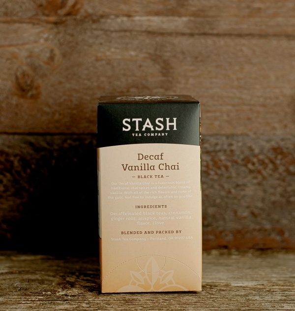 decaf vanilla chai stash tea product