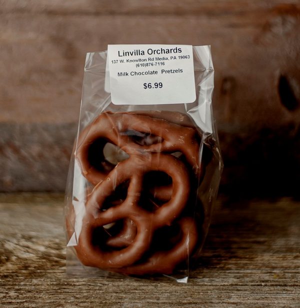 Linvilla's Milk Chocolate Covered Pretzels Product
