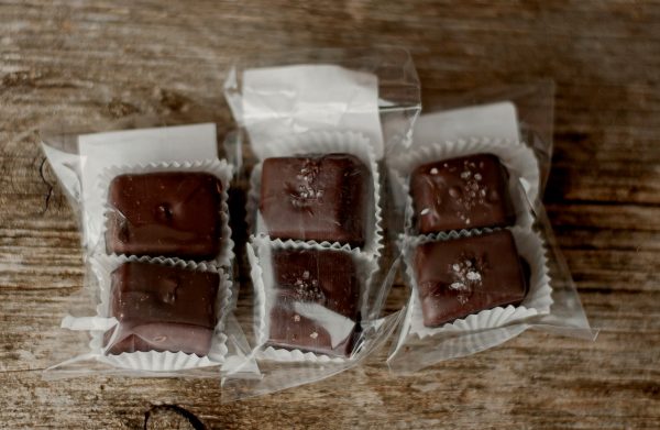 Linvilla's Milk Chocolate salted caramels multi 3 Product