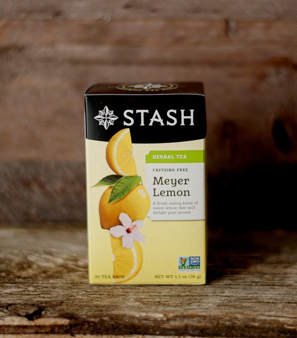 Stash Meyer Lemon Herbal Caffeine Free Tea Product