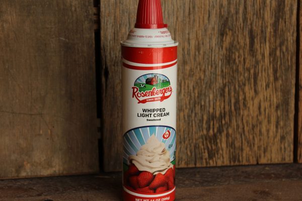 whipped cream product
