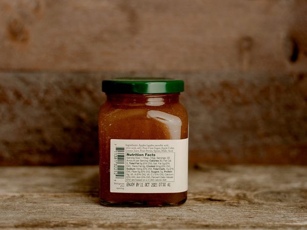 apple cider jam product stonewall label