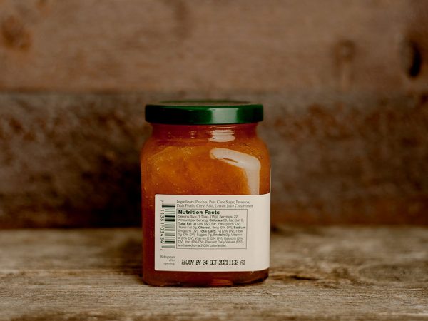 bellini jam product stonewall label