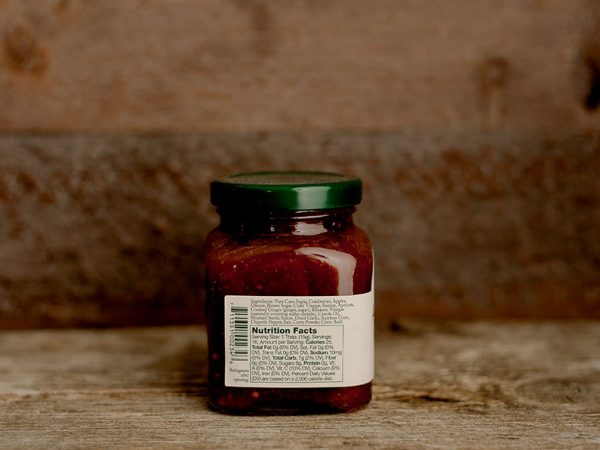 apple cranberry product stonewall label