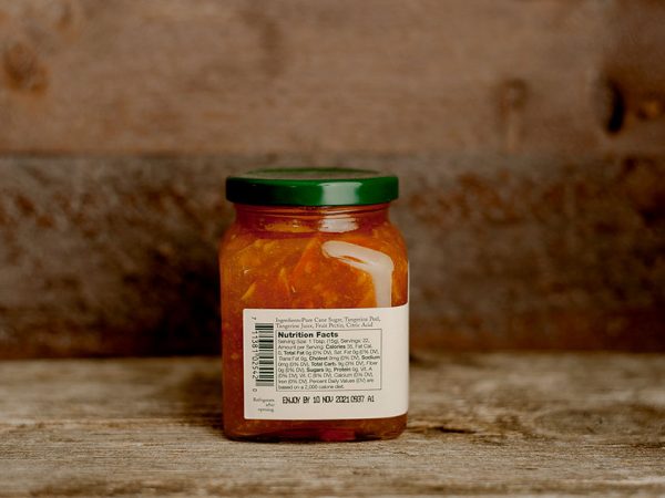 tangerine marmalade label