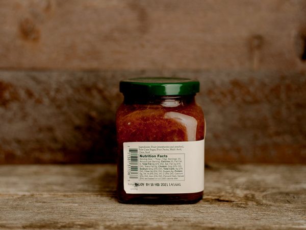 strawberry peach jam stonewall product label