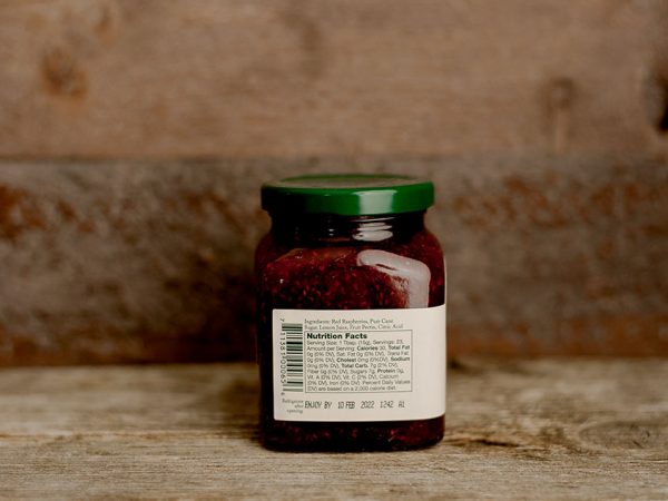 raspberry jam stonewall product label