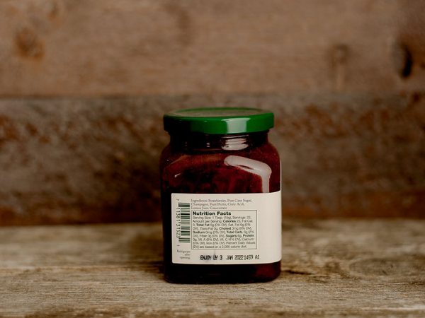 strawberry jam stonewall product label