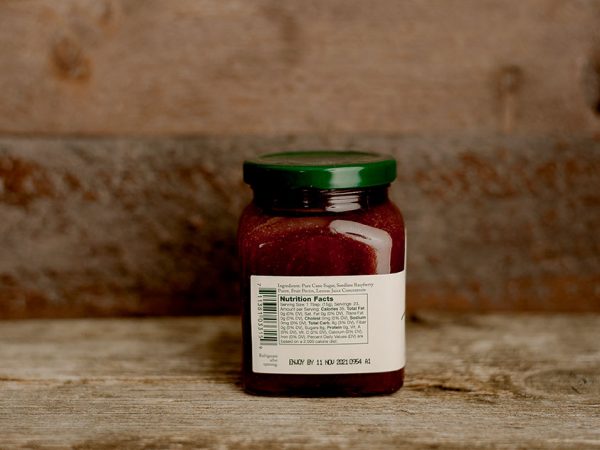 raspberry jam stonewall product label