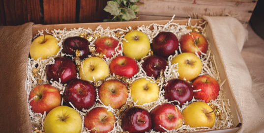 Quarter Bushel Apple Box