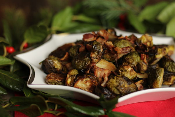 Roasted, bacon, food